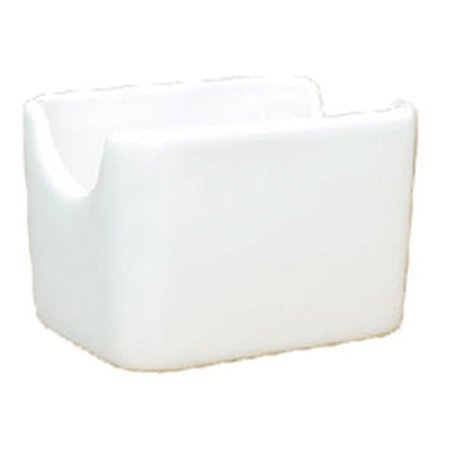 

International Tableware Stoneware Sugar Packet Holders 2-3/8 x 3-3/8 White Pack Of 36 Holders