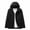 Black, variant on HOOMEUMY Rain Jacket Women Waterproof with Hood Trendy Outdoor Windbreaker Light Packable Raincoat