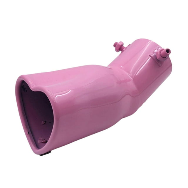 Tubo de de coche, accesorios automotrices, garganta de cola de de acero inoxidable para Rosa