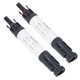 thumbnail image 3 of Juego de 2 conectores solares fotovoltaicos IP68, impermeables, Anti UV, 1000V, conector de fusible integrado Solar para Cables/controladores solares, 15A, 3 of 8