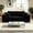 black, variant on Chenille Cloud Sofa Couch, 2-Seater Sectional Modular Sofa for Living Room, Soft And Highly Resilient, Freely Connectable, Vacuum-Compressed Packaging Technology