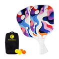 thumbnail image 1 of Thermoformed T700 Carbon Fiber Pickleball Paddle Spin Textured Surface With Foam Edge Ergonomic Grip, 1 of 4