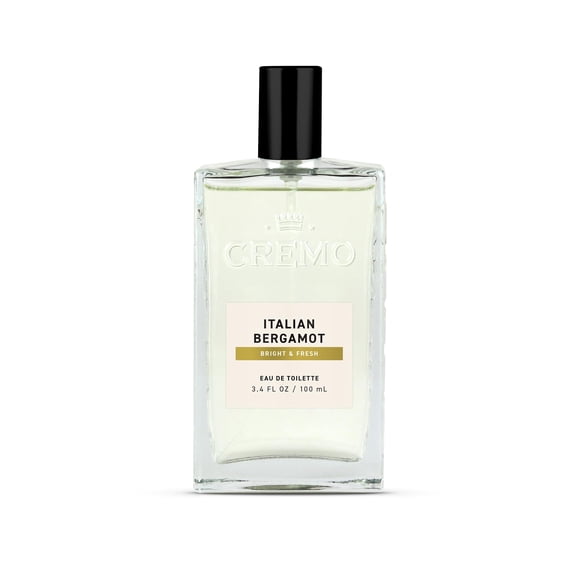 Colonia en aerosol Cremo de bergamota italiana para hombre, una combinación de bergamota italiana, flor de neroli y vetiver fresco, 100 ml