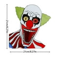 thumbnail image 3 of Under 10 Hangs Stained Glass Clown Decor Clown Stain Glass Window Film Halloween Stained Glass Clown Gothic Decoration Handmade Clown Stained Glass Into Your Souls, 3 of 9