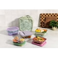 thumbnail image 5 of Ello Floral Pattern Insulated Neoprene Lunch Tote with Zipper, Sage, 5 of 6