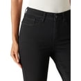 thumbnail image 5 of Levi Strauss Signature Women's Mid Rise Skinny Jeans, Tummy-Smoothing Pannel, Inseams: 27", 29", 31", Sizes 2-20, 5 of 7