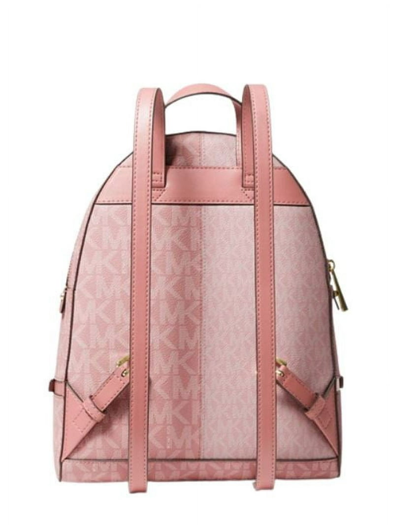 Michael Kors Womens Rhea Zip Medium Backpack Smokey Rose