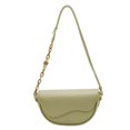 thumbnail image 1 of Bolso retro de PU, bolso bandolera Joker, bolso de minoría, bolso de sillín debajo del brazo, verde, 1 of 6