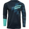 Thor Sector Birdrock Youth MX Offroad Jersey Mint/Midnight MD