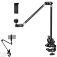 thumbnail image 4 of tamizeot 22 Inch Arm Clamp C-Shaped Small Cross Bracket With Ball Articulated, 4 of 6