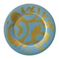 thumbnail image 2 of Rachael Ray Dinnerware Gold Scroll 4-Piece Salad Plate Set Assorted, 2 of 5