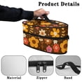 thumbnail image 5 of HELLHERO Travel Steamer Carrier Bag Most Iron Floral Pattern Portable Garment Steamer Box Travel Steamer Holder, Bag Only, 5 of 6