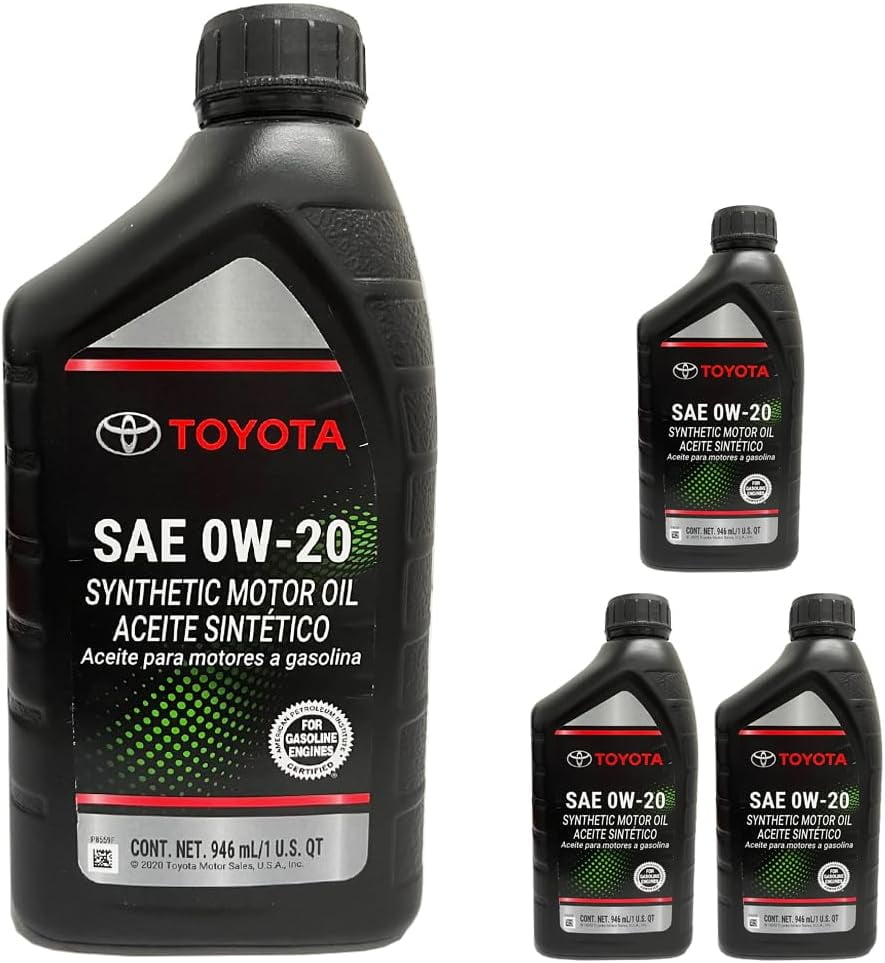 Genuine Toyota Lexus 0W16 Motor Oil, OEM, Case of 6 Quarts 00279