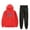 Redblack, variant on Mordecai and the Rigbys Hoodie Jogger Pants Two Piece Set Sweatshirts Sweatpants Women Men Outfit Sets