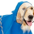 thumbnail image 3 of DRAFIDEEP 1Pc Blue Waterproof Pet Raincoat Reflective Dog Rain Jacket Durable PU Eva Material, 3 of 4