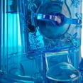 thumbnail image 6 of Translucent 11in Gumball Machine Coin Bank by Great Northern Popcorn, Blue, 6 of 7