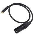 thumbnail image 4 of Cable de interconexión XLR, hembra de 3,5 mm a XLR Cable XLR Cable de micrófono XLR Tecnología innovadora, 4 of 9