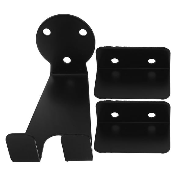 unbranded  Bike Wall Hanger Garage Rack Bicycle Kickstand Pannier Black