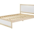 thumbnail image 3 of Alaterre Meuble MOD Lit Complet en Bois Bicolore - Blanc, 3 of 13