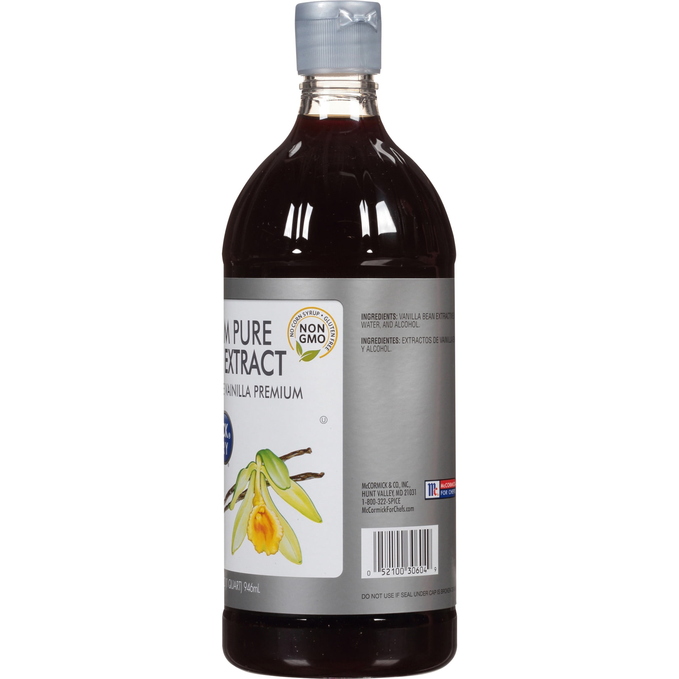 McCormick Culinary Kosher Pure Vanilla Extract, 32.0 fl oz Bottle