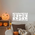 thumbnail image 2 of Vinyl Wall Decal - Halloween Ghost Pattern 16" x 30" - Halloween decoration, Seasonal Decor - Teens, Adults, Indoor, Outdoor, Wall, Door, Window, Living Room, Office, 2 of 4
