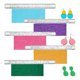 thumbnail image 1 of 5 Pieces Polymer Clay Texture Rollers for Earring Making, Pottery Stamps for Polymer Clay Earrings for DIY, 1 of 5