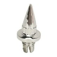 thumbnail image 2 of 25Pcs Wheel Rim Rivet Nut Stylish Look Easy Installation Spike Lip for Wheels with Plastic Faux Rivets Silver, 2 of 5
