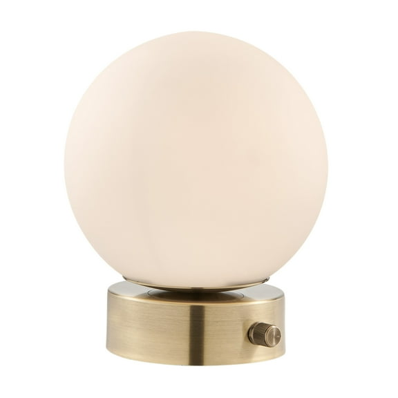 LS-23771GOLD/FR-Lite Source-Reon - 1 Light Table Lamp-8.5 Inches Tall and 7 Inches Wide-Gold Finish