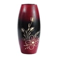 thumbnail image 6 of Bold and Vibrant Red Flower Garden Red Mango Tree Wood Flower Vase, 6 of 8