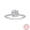 Style 1, variant on Sterling Silver Electroplated Geometric Round Ring For Women Gift For Her Affordable Luxury Jewelry For Everyday Wear
