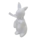 thumbnail image 1 of Figura de conejo flocado, decoración de Pascua, figura de conejo suave, adorno de mesa Blanco, 1 of 6