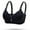 Black, variant on Bigersell Longline Bras for Women Summer Long Line Bras Women Full-Figure Bra Style R3241 V-Neck Full-Coverage Bras Hook and Eye Bra Closure Women Size Long Line Sports Bra Black 44