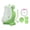 Green, variant on Rupoun Frog Potty Training Urinal for Boys with Aiming Target Wall Mounted Macaron Blue 13.38 inches / 34 cm