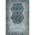 thumbnail image 2 of Addison Rugs Mayfield Washable Transitional Geometric Teal Rectangle Rug, 10' x 14', 2 of 6