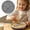 Grey, variant on Silicone Round Maker Baking Tray, Grade Reusable Silicone Mould for Cake, Baking Tools, Grey