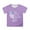 AB84 Purple, variant on Tisuna Crewneck Tops For Girls Boys Child Cartoon Print Short Sleeve Pullover Shirts Comfortable Loose Summer Kids Festival Outfits Black Size 3-4 Years