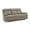 Beige, variant on Signature Design by Ashley Yarrow Lane Gray Reclining Sofa with Drop Down Table