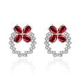 thumbnail image 5 of Vireellx Diamond Earrings for Women Clover Earrings Jewelry for Her Birthday Christmas Gifts, 5 of 11