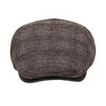 thumbnail image 4 of LEKODE Paperboy Hats for Men Flat Cap Warm Hats for Women Mens Hat Women's Berets Beret Hat Hair Berets for Women Coffee M, 4 of 8