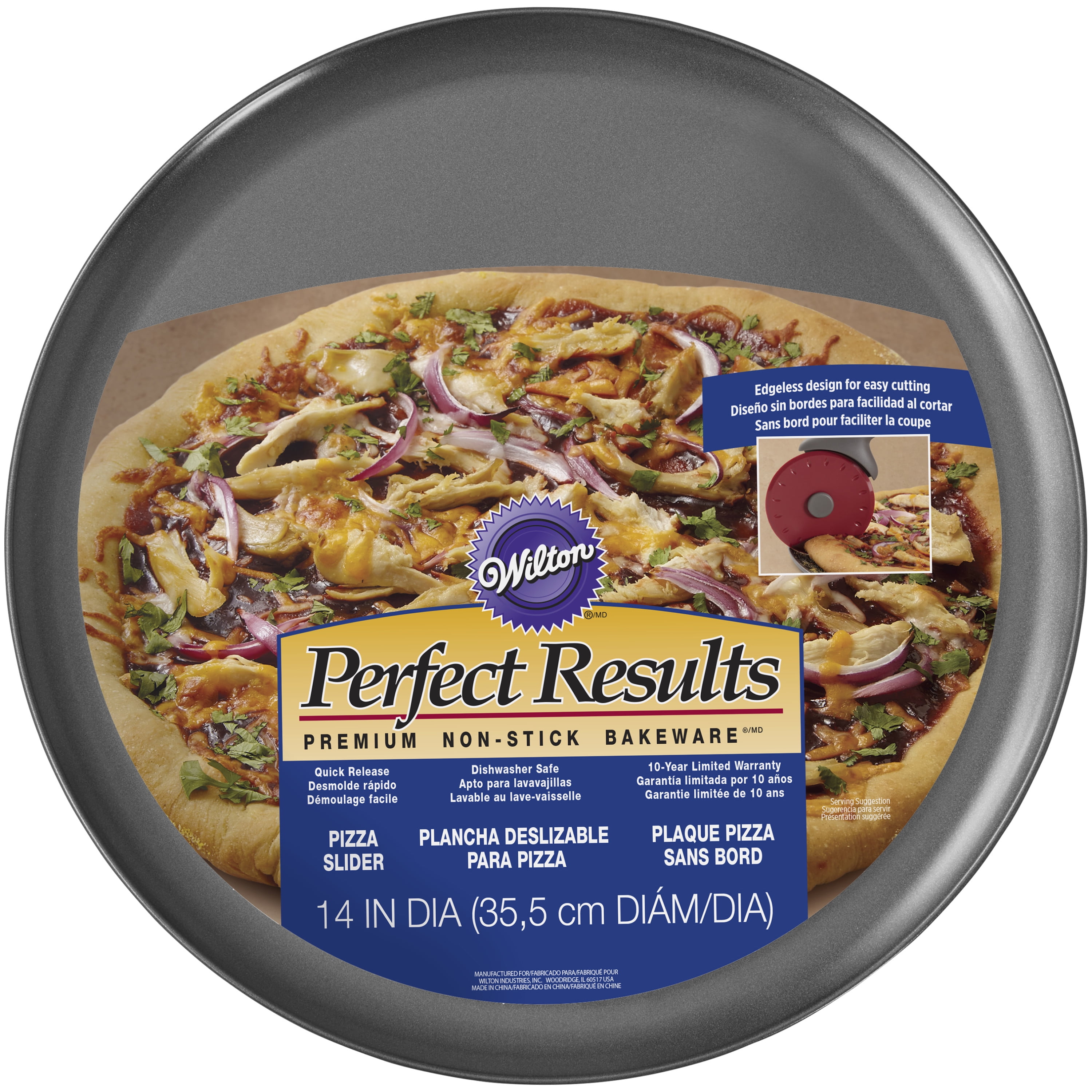 Wilton Perfect Results Springform Deep Dish Pizza Pan, 12 inch