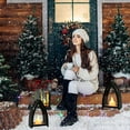 thumbnail image 5 of Farol navideño, farol colgante decorativo para mesas y chimeneas de interior del hogar, patios al aire libre, decoración navideña, 5 of 5