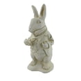thumbnail image 3 of Alice au Pays des Merveilles Statue de Jardin White Rabbit Musée en Résine Blanche, 3 of 3
