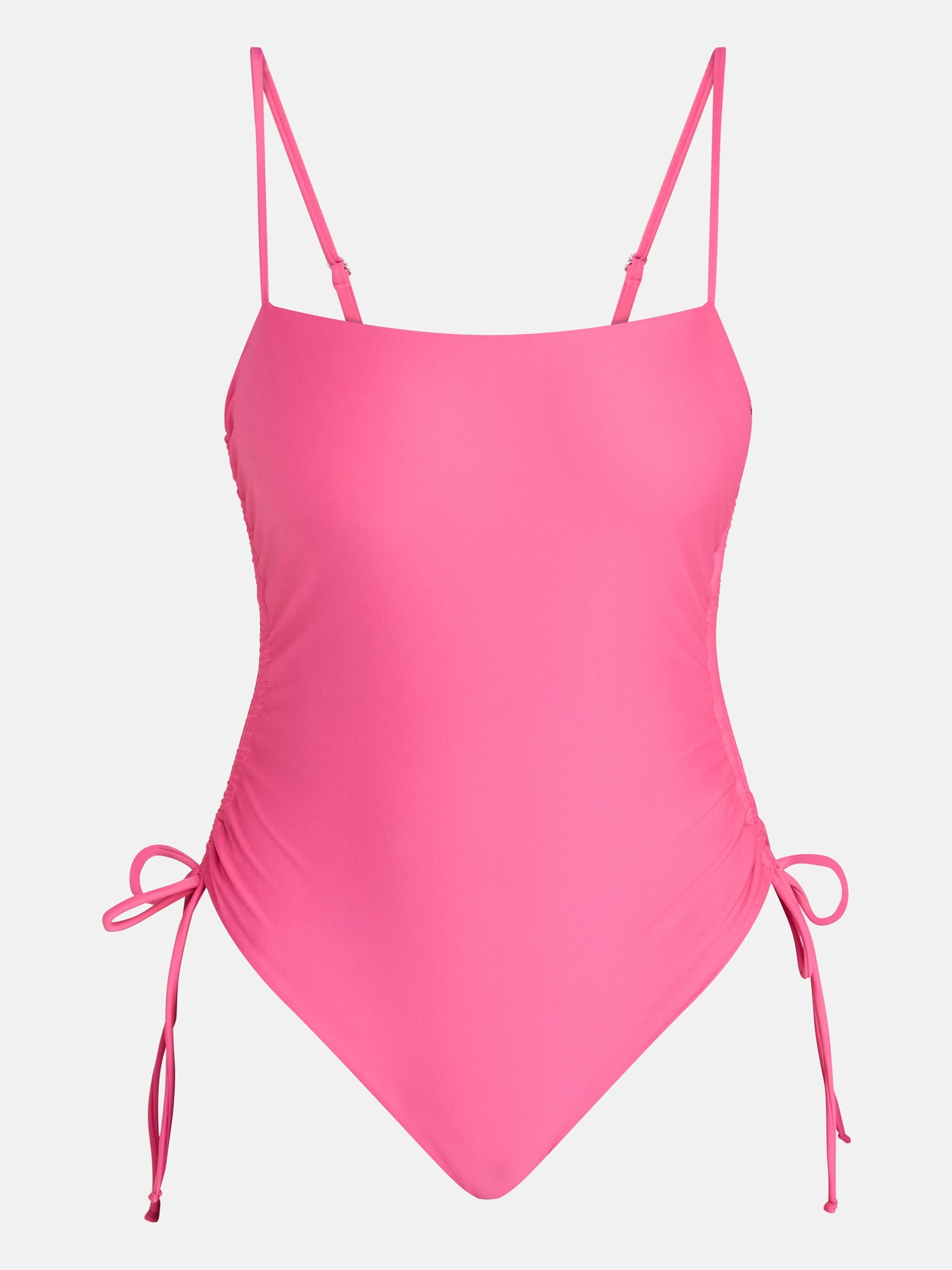 No Boundaries Essentials One-Piece Swimsuit, Women’s XXS-XXL