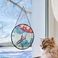 thumbnail image 5 of SkyDiving Stained Glass SunCatcher Sky Diving Light Catcher Window Hanging Home Decoration SkyDiver Gifts Parachute, Stained Glass Ornament 2025, Holiday Decoration, Seasonal, 5 of 6