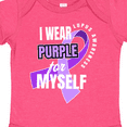 thumbnail image 4 of Inktastic I Wear Purple For Myself Lupus Awareness Boys or Girls Baby Bodysuit, 4 of 5