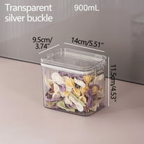 Herrnalise Large Airtight Food Storage Cereal Containers for Bulk Food Storage BPA-Free Plastic Container Pantry Organization and Canister for Rice, Pasta, Sugar & Flour
