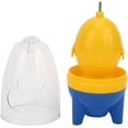 thumbnail image 3 of HUGFEGWE Egg Spinner, Fun Shape High Torsion Rotation Homogeneous Hand Powered Portable Golden Egg Maker (Blue) U2536-10430, 3 of 9