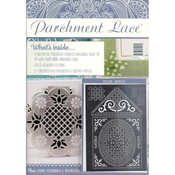 Parchemin Magazine en Dentelle 02 - Grille Gratuite