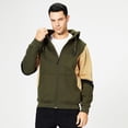 thumbnail image 2 of Otoño e invierno, nuevo producto, color a juego, moda, tendencia, informal, suéter deportivo para hombres Pompotops oipoqjl16021, 2 of 8