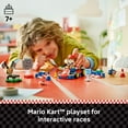 thumbnail image 4 of LEGO Super Mario: Mario Kart – Interactive LEGO Mario & Standard Kart Building Toy - Pretend Play Racing Playset for Boys & Girls, Ages 7+ - Kids Birthday Gift Idea - 72043, 4 of 8